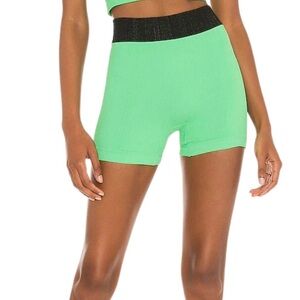 NWT Free People Movement Pranja Shorts In green Size XS/S